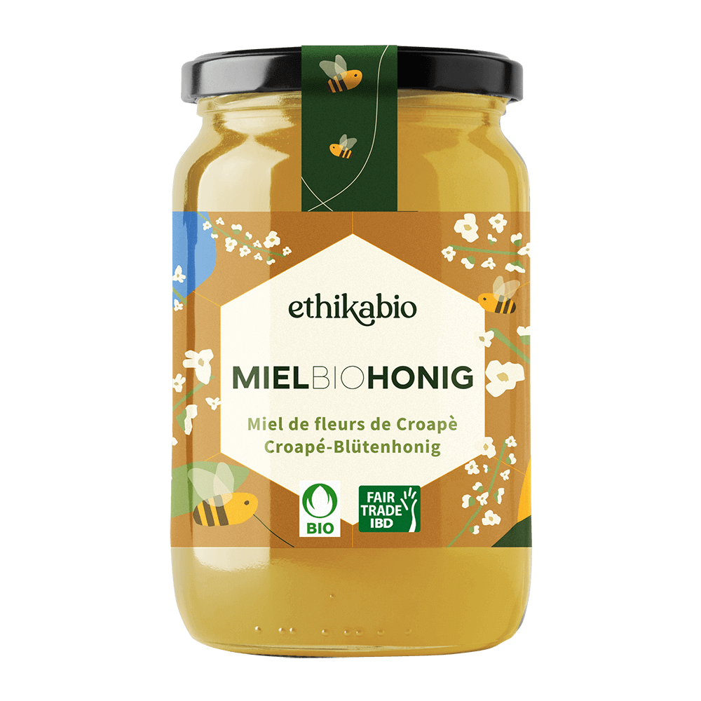 Miel bio honig fleurs de croape - croapé-blutenhonig