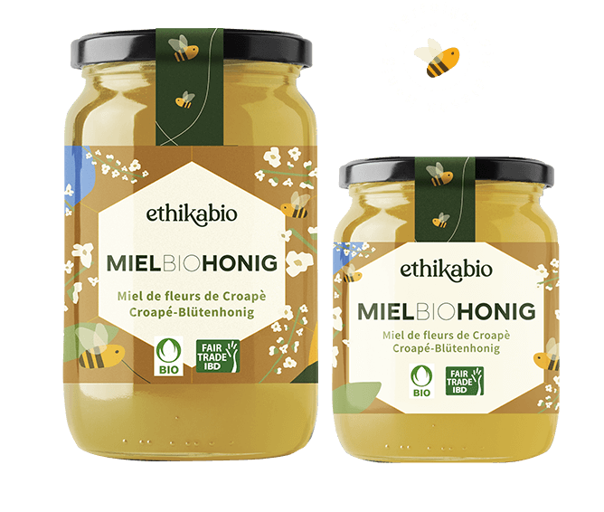 Miel bio honig fleurs de croape - croapé-blutenhonig