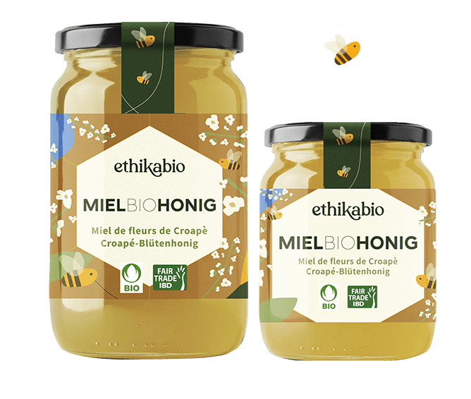 Miel bio honig fleurs de croape - croapé-blutenhonig